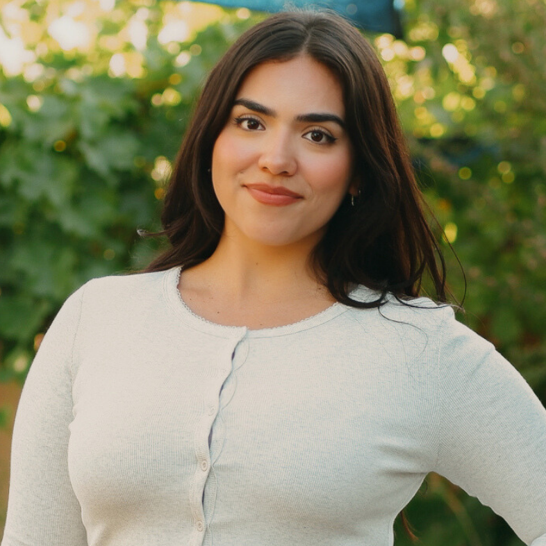 portrait of Dahlia Navarro, Sage Assistant Teacher